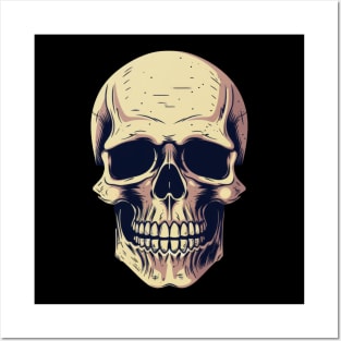 Human Skull Posters and Art